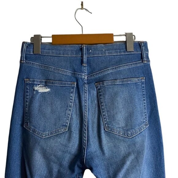 Gap True Skinny Ankle Sky High Light Indigo Distressed Jeans - Picture 8 of 8